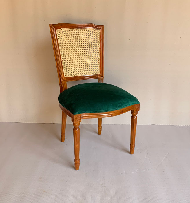 Rattan Back Dining Chair - French Furniture Online Store