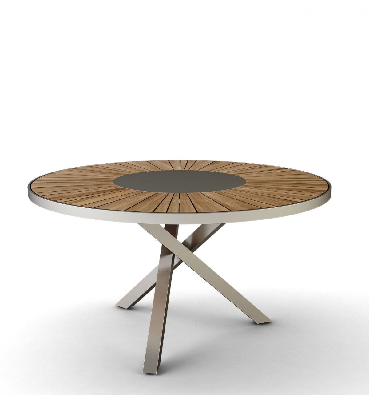 stainless steel dining table