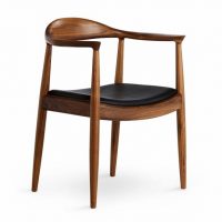 teak designer chair